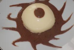 Recette Dukan : Pana cotta vanille sauce chocolat