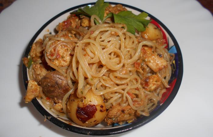 Nouilles au Poulet