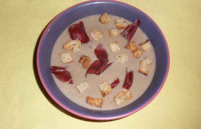 Velout� de champignons 
