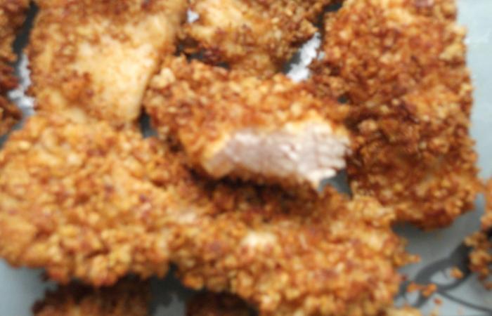 Rgime Dukan (recette minceur) : Nuggets de poulet marins #dukan https://www.proteinaute.com/recette-nuggets-de-poulet-marines-12417.html