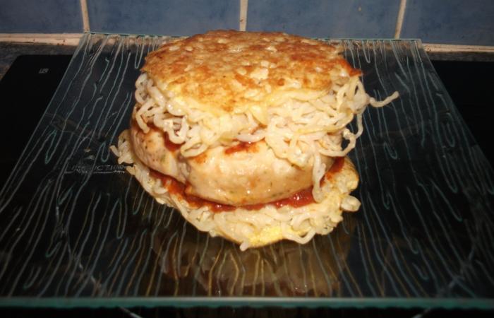 R�gime Dukan (recette minceur) : Konjac burger  #dukan https://www.proteinaute.com/recette-konjac-burger-12443.html