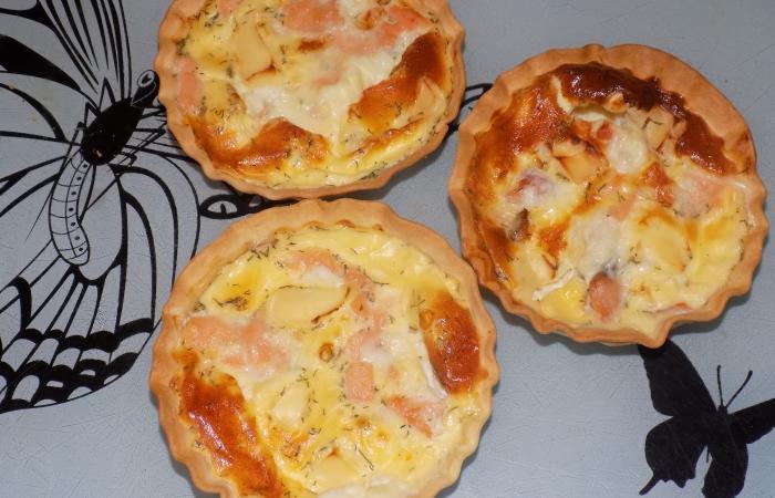 Quiches au saumon