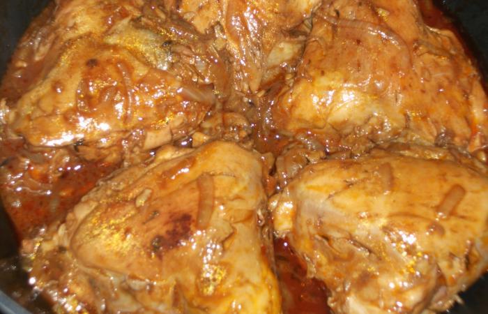 Régime Dukan (recette minceur) : Poulet au coca #dukan https://www.proteinaute.com/recette-poulet-au-coca-12481.html