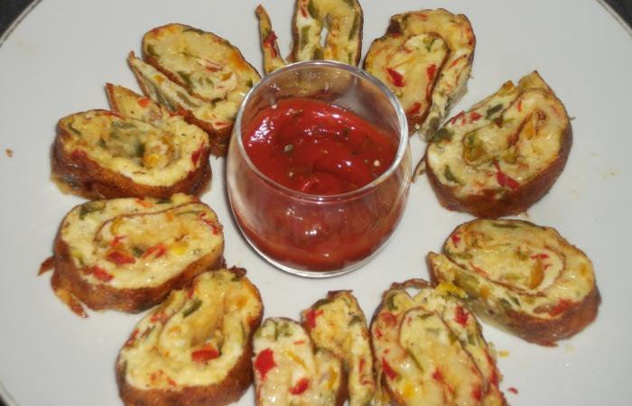 R�gime Dukan (recette minceur) : Frittata aux poivrons #dukan https://www.proteinaute.com/recette-frittata-aux-poivrons-12499.html