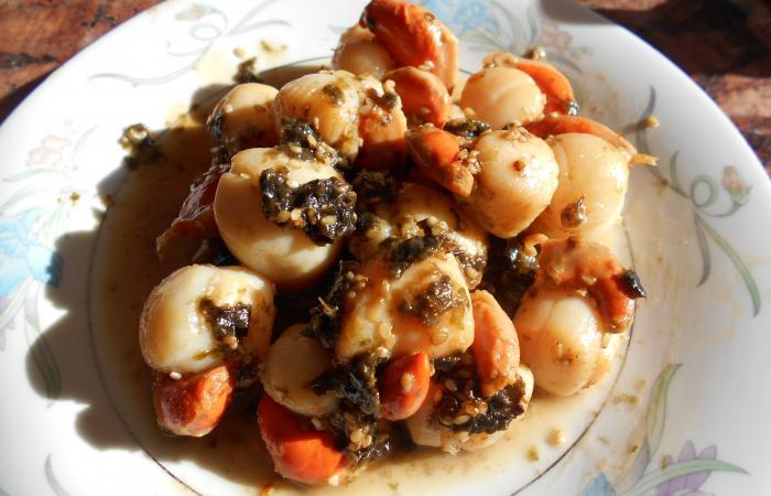 R�gime Dukan (recette minceur) : St Jacques algue Nori-s�same #dukan https://www.proteinaute.com/recette-st-jacques-algue-nori-sesame-12508.html