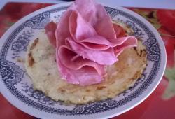 Recette Dukan : Chiffonnade de jambon/Omelette blanche