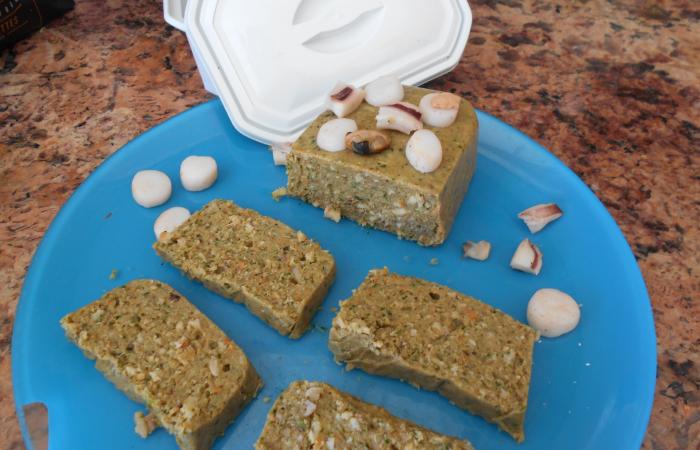 Régime Dukan (recette minceur) : Terrine persillée aux fruits de mer #dukan https://www.proteinaute.com/recette-terrine-persillee-aux-fruits-de-mer-12547.html