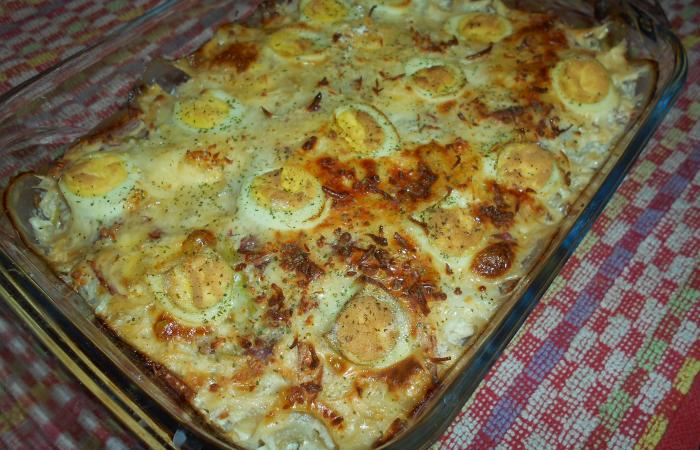 R�gime Dukan (recette minceur) : Gratin de Shiratakis aux 3 fromages #dukan https://www.proteinaute.com/recette-gratin-de-shiratakis-aux-3-fromages-12568.html