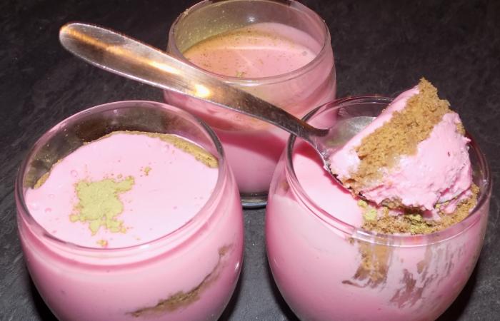 R�gime Dukan (recette minceur) : Matchamisu framboise #dukan https://www.proteinaute.com/recette-matchamisu-framboise-12577.html