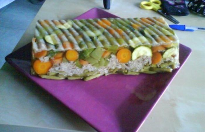 R�gime Dukan (recette minceur) : Aspic Dudul�gumes  #dukan https://www.proteinaute.com/recette-aspic-dudulegumes-1264.html