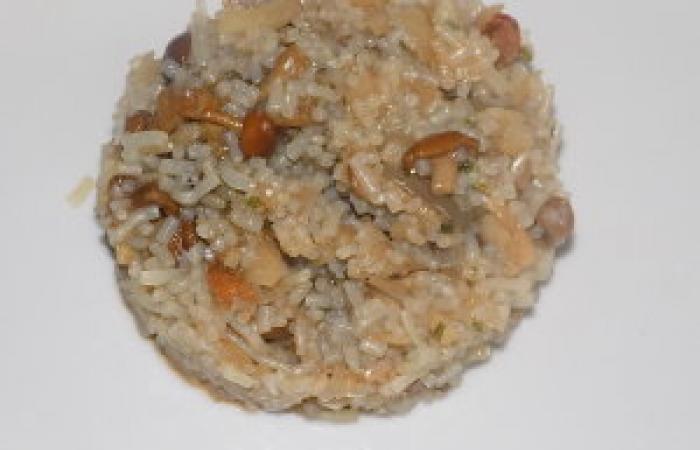 Rgime Dukan (recette minceur) : Risotto aux champignons #dukan https://www.proteinaute.com/recette-risotto-aux-champignons-12675.html