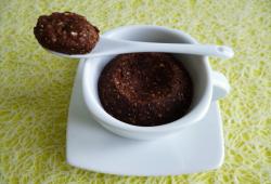 Recette Dukan : Mugcake all�g� pomme poire chocolat au son d'avoine et au psyllium