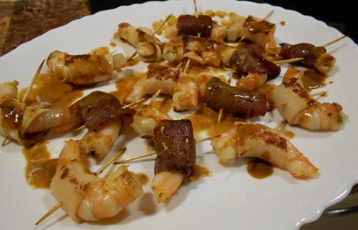 Régime Dukan (recette minceur) : Gambas enrobées #dukan https://www.proteinaute.com/recette-gambas-enrobees-12691.html