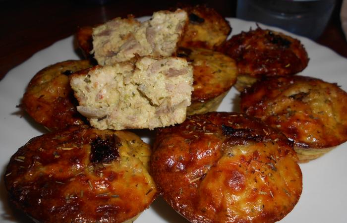 Rgime Dukan (recette minceur) : Muffins au Poulet #dukan https://www.proteinaute.com/recette-muffins-au-poulet-12728.html