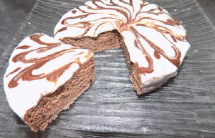 R�gime Dukan (recette minceur) : Cheesecake chocolat blanc et pralin�  #dukan https://www.proteinaute.com/recette-cheesecake-chocolat-blanc-et-praline-12753.html