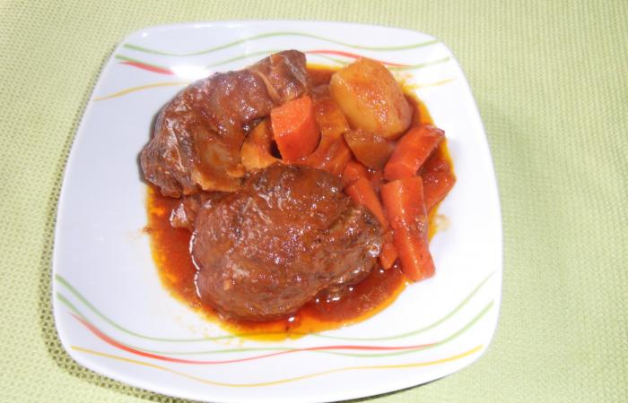 Jarret de boeuf confit 