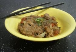 Recette Dukan : Wok de boeuf aux vermicelles de konjac