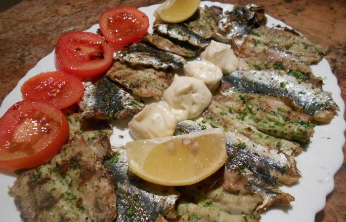Régime Dukan (recette minceur) : Sardines grillées #dukan https://www.proteinaute.com/recette-sardines-grillees-12908.html