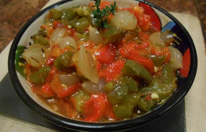 Régime Dukan (recette minceur) : Duo de poivrons #dukan https://www.proteinaute.com/recette-duo-de-poivrons-12915.html