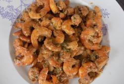 Recette Dukan : Poêlée de crevettes à la chicorée
