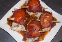 Recette Dukan : Involtinis mozzarella bacon 