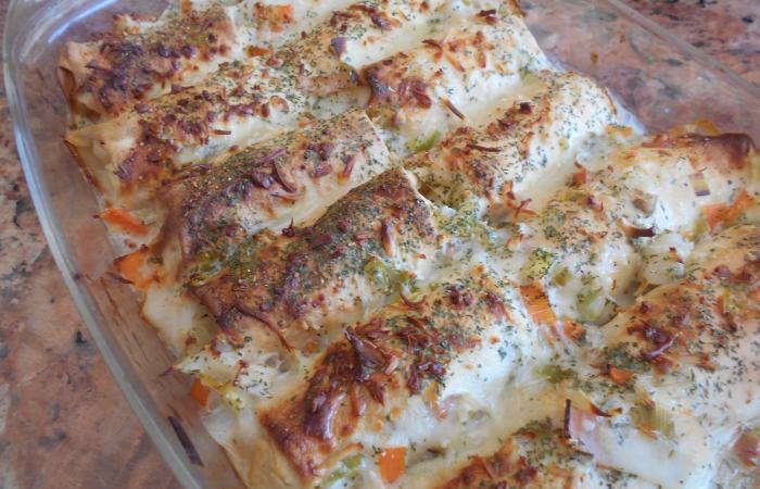 R�gime Dukan (recette minceur) : Lasagnes roul�es #dukan https://www.proteinaute.com/recette-lasagnes-roulees-13021.html