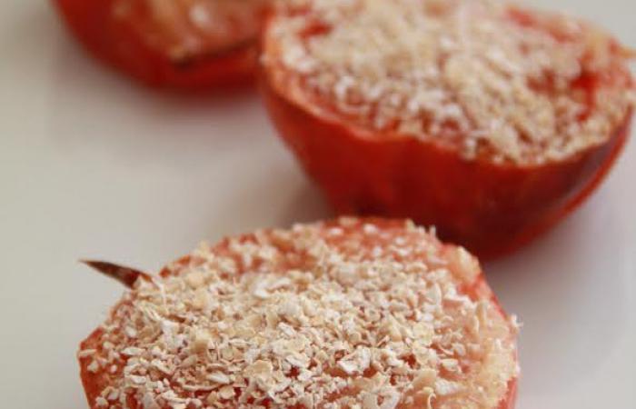 Rgime Dukan (recette minceur) : Tomate au four #dukan https://www.proteinaute.com/recette-tomate-au-four-1309.html