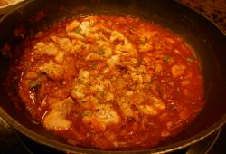 Photo Dukan Filet de morue � la basquaise