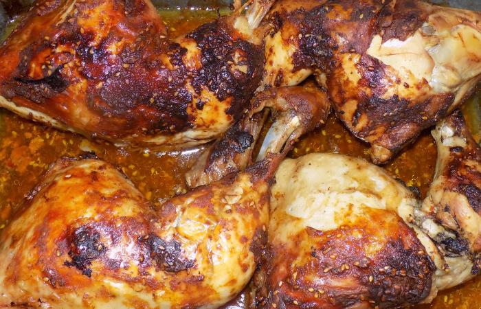 Rgime Dukan (recette minceur) : Cuisses de poulet rties #dukan https://www.proteinaute.com/recette-cuisses-de-poulet-roties-13111.html