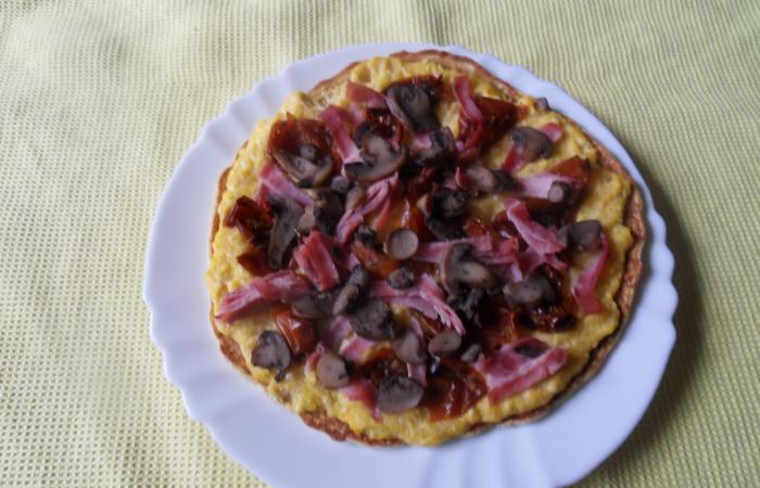 Rgime Dukan (recette minceur) : Pizza au potimarron  #dukan https://www.proteinaute.com/recette-pizza-au-potimarron-13113.html