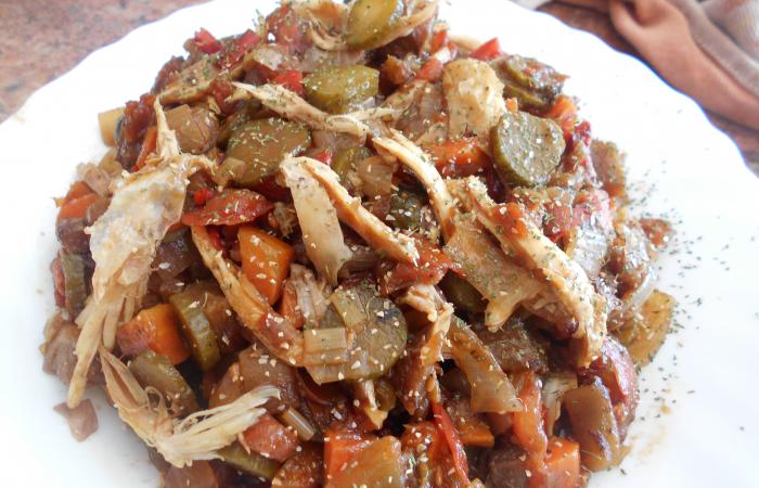R�gime Dukan (recette minceur) : Caponata sicilienne (ratatouille) #dukan https://www.proteinaute.com/recette-caponata-sicilienne-ratatouille-13161.html