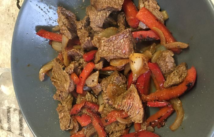 Régime Dukan (recette minceur) : Lamelles de boeuf #dukan https://www.proteinaute.com/recette-lamelles-de-boeuf-13206.html