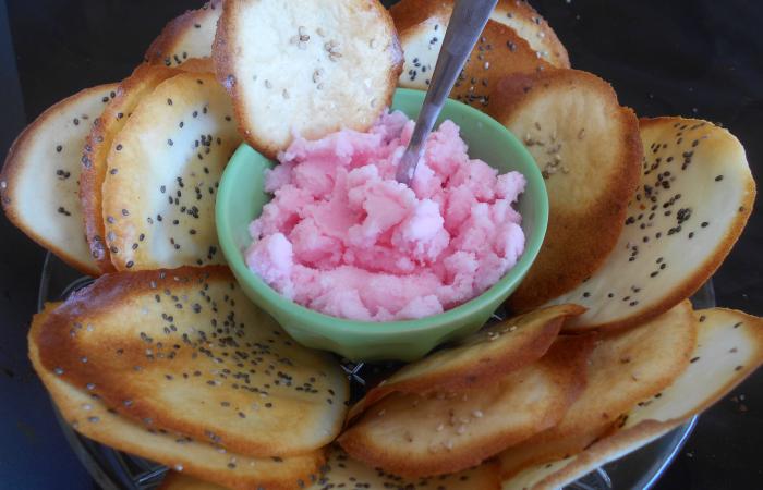 R�gime Dukan (recette minceur) : Yaourt granita et ses tuiles #dukan https://www.proteinaute.com/recette-yaourt-granita-et-ses-tuiles-13228.html