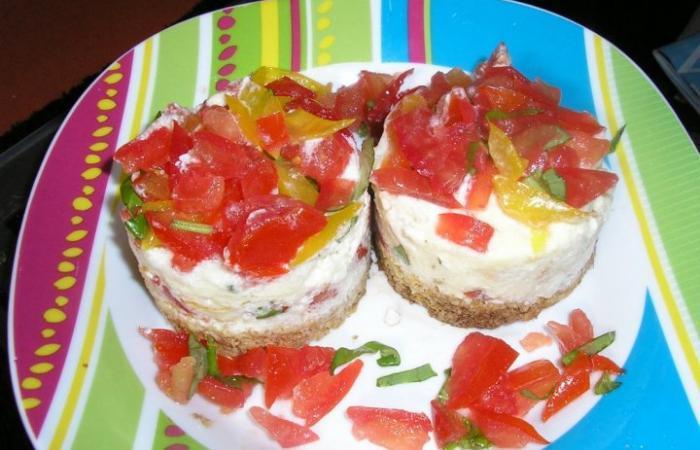 Régime Dukan (recette minceur) : Tiramisu Tomate Basilic #dukan https://www.proteinaute.com/recette-tiramisu-tomate-basilic-1323.html