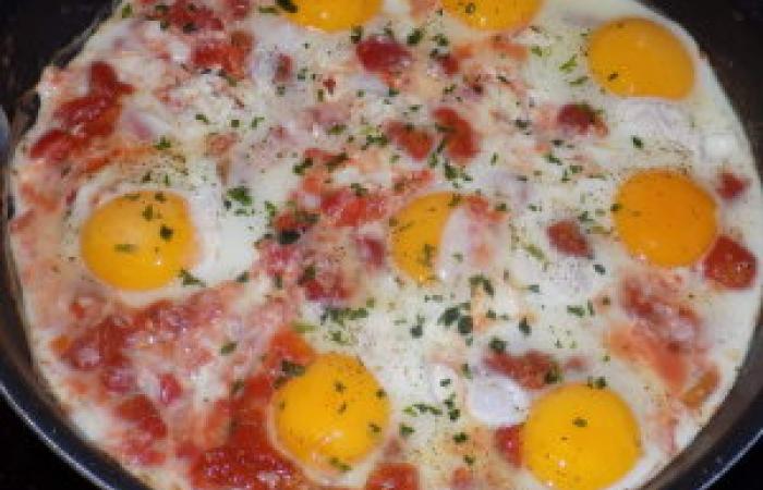 R�gime Dukan (recette minceur) : Oeufs � la proven�ale #dukan https://www.proteinaute.com/recette-oeufs-a-la-provencale-13237.html