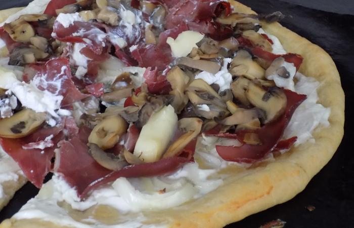 R�gime Dukan (recette minceur) : Pizza presque parfaite  #dukan https://www.proteinaute.com/recette-pizza-presque-parfaite-13281.html