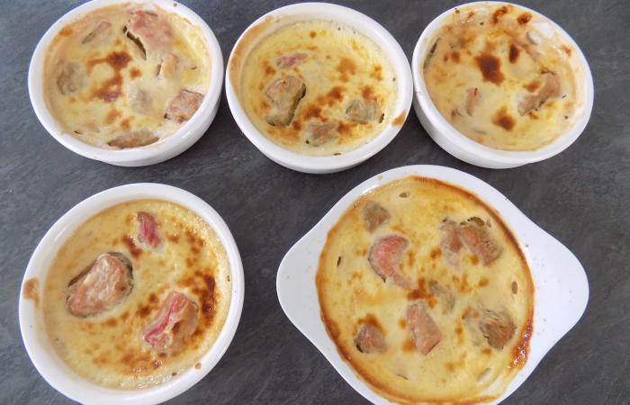 Régime Dukan (recette minceur) : Clafouti tofu et rhubarbe #dukan https://www.proteinaute.com/recette-clafouti-tofu-et-rhubarbe-13329.html