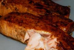 Recette Dukan : Pavé de saumon laqué