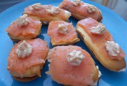 Recette Dukan : Eclair ou chou au saumon