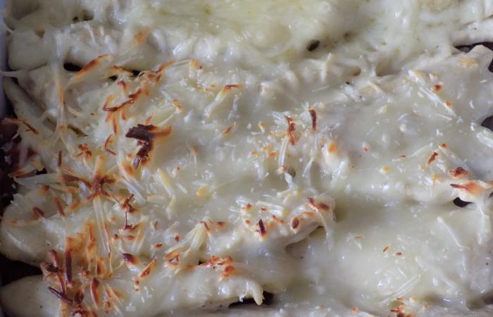 R�gime Dukan (recette minceur) : Gratin�e de poulet et ratatouille #dukan https://www.proteinaute.com/recette-gratinee-de-poulet-et-ratatouille-13387.html