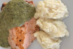 Recette Dukan : Filet de saumon et mousseline d'oseille 