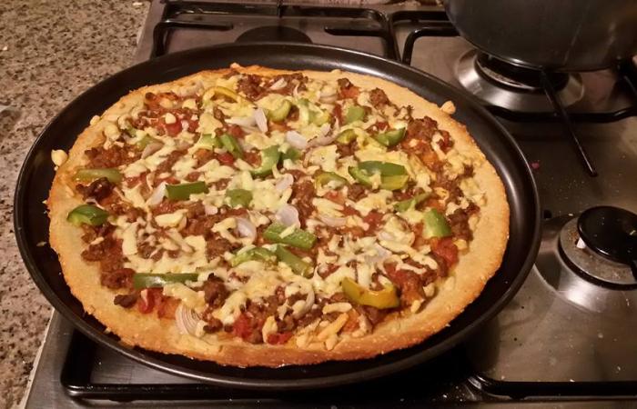 Régime Dukan (recette minceur) : Pizza bolo presque comme la vraie #dukan https://www.proteinaute.com/recette-pizza-bolo-presque-comme-la-vraie-13423.html