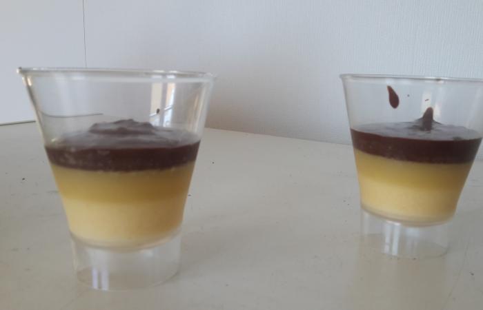 Régime Dukan (recette minceur) : Verrines crème de citron et coulis de chocolat #dukan https://www.proteinaute.com/recette-verrines-creme-de-citron-et-coulis-de-chocolat-13455.html