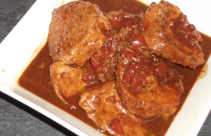 Noix de veau au chocolat