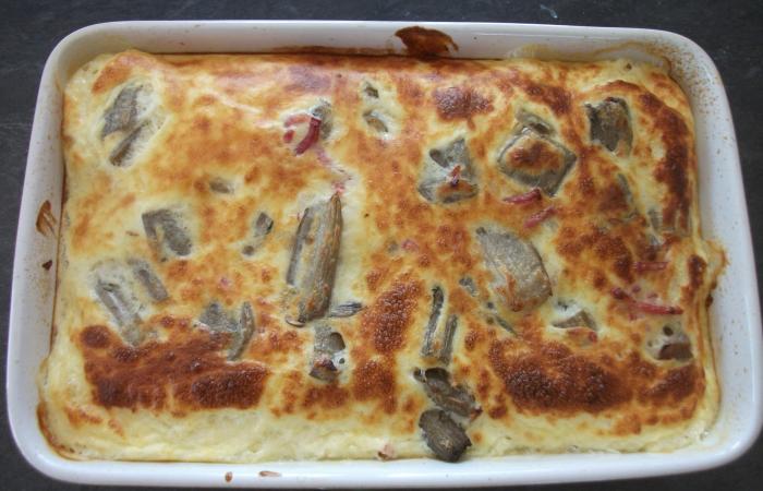 Gratin de blettes � la cancoillotte