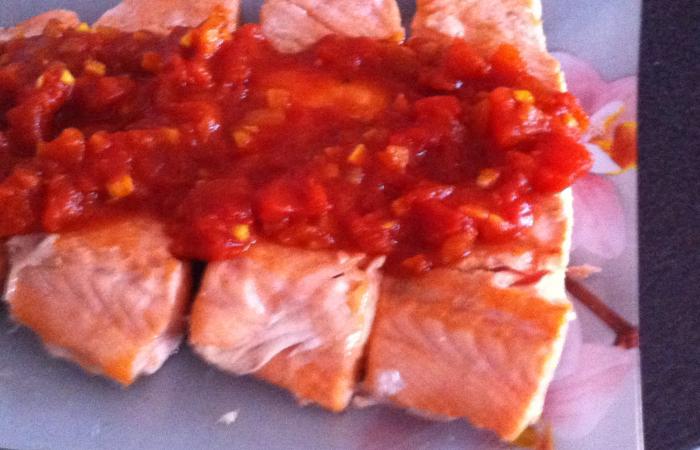 Rgime Dukan (recette minceur) : Filet de saumon au combava  #dukan https://www.proteinaute.com/recette-filet-de-saumon-au-combava-13480.html