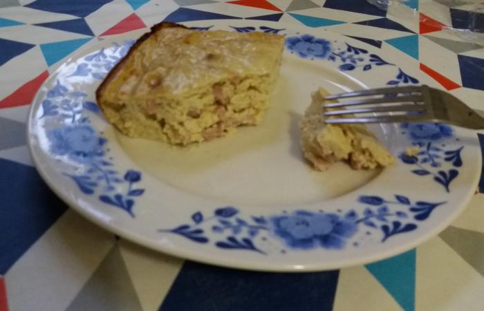 Quiche sans p�te, sans tol�r� et (presque) sans laitage