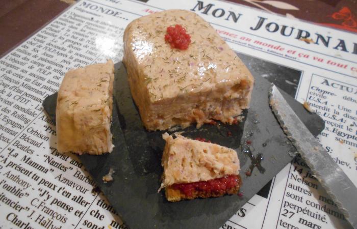 Mousseline aux 2 saumons