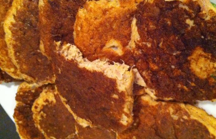 Rgime Dukan (recette minceur) : Pancakes au thon #dukan https://www.proteinaute.com/recette-pancakes-au-thon-13531.html