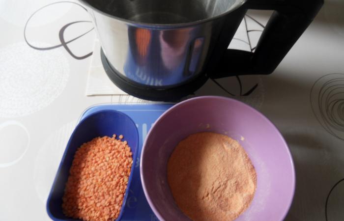Régime Dukan (recette minceur) : Farine de lentilles corail #dukan https://www.proteinaute.com/recette-farine-de-lentilles-corail-13545.html